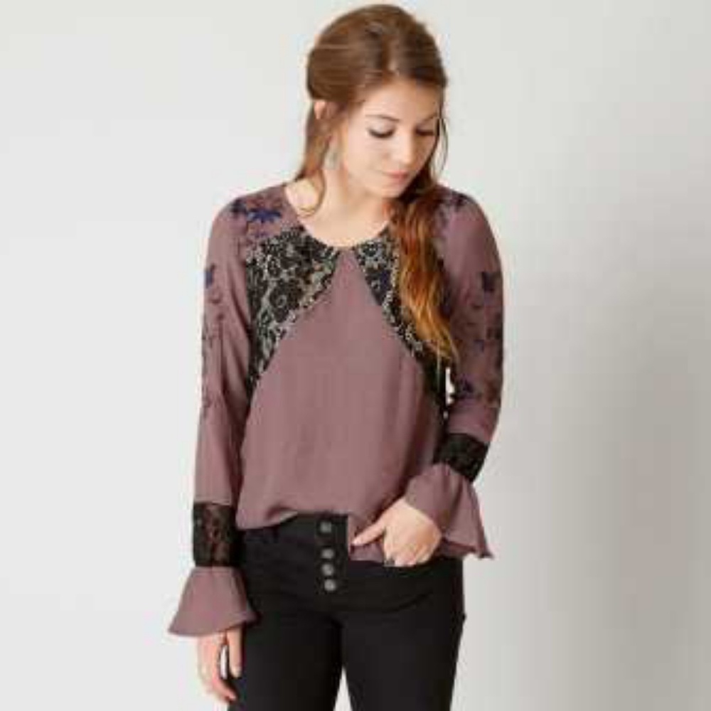 Gimmicks Bell Sleeve Blouse